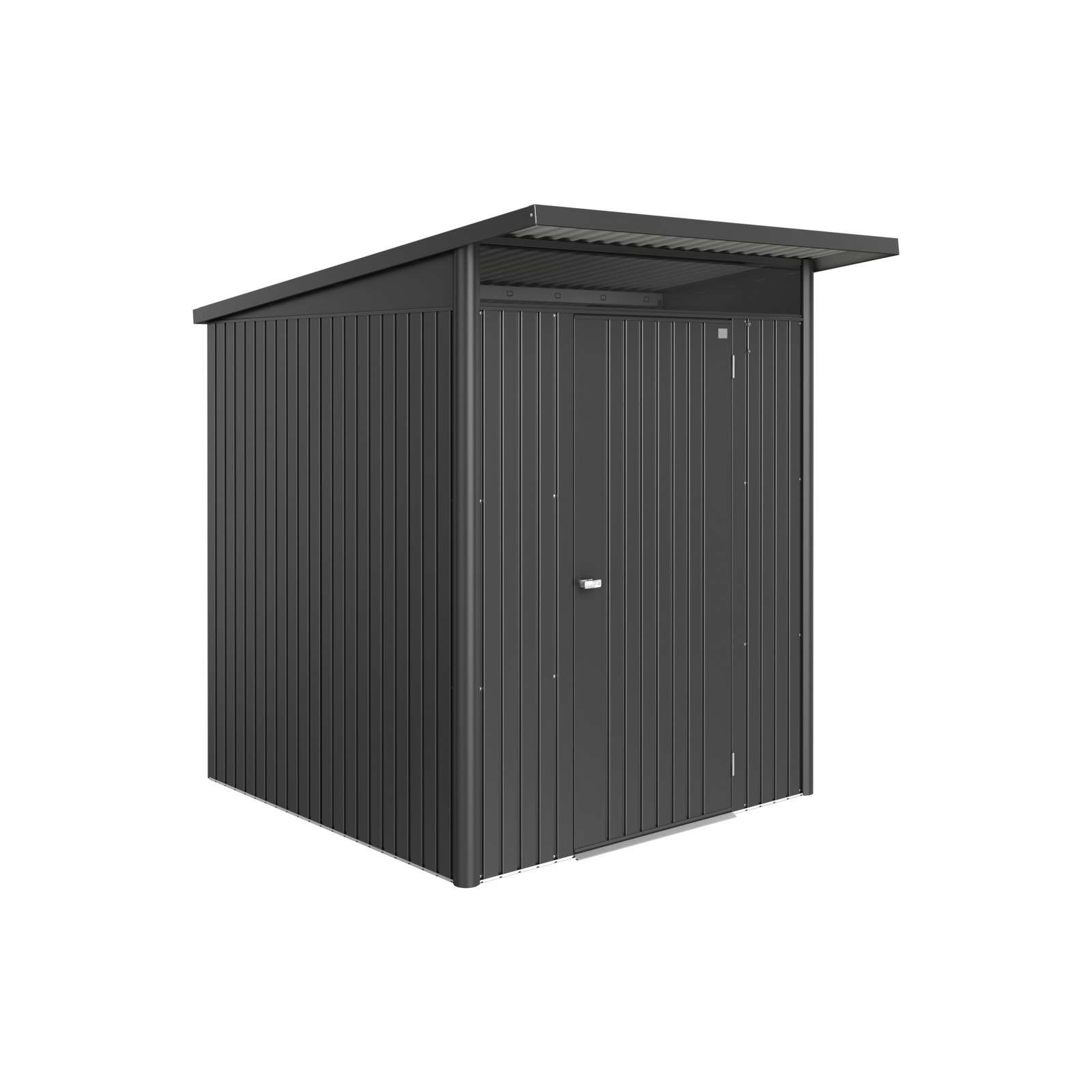 Biohort Gartenhaus AvantGarde®ECO mit Standardtür dunkelgraumetallic 8