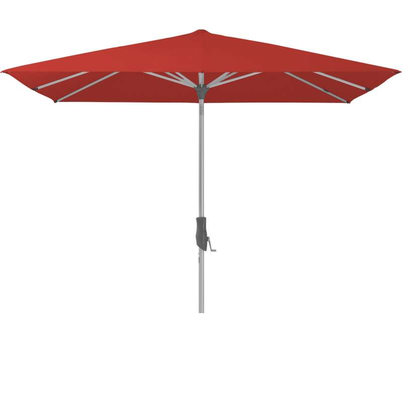 GLATZ Sonnenschirm ALU-TWIST 250 x 200 cm Stoffklasse 4 Carmine 403