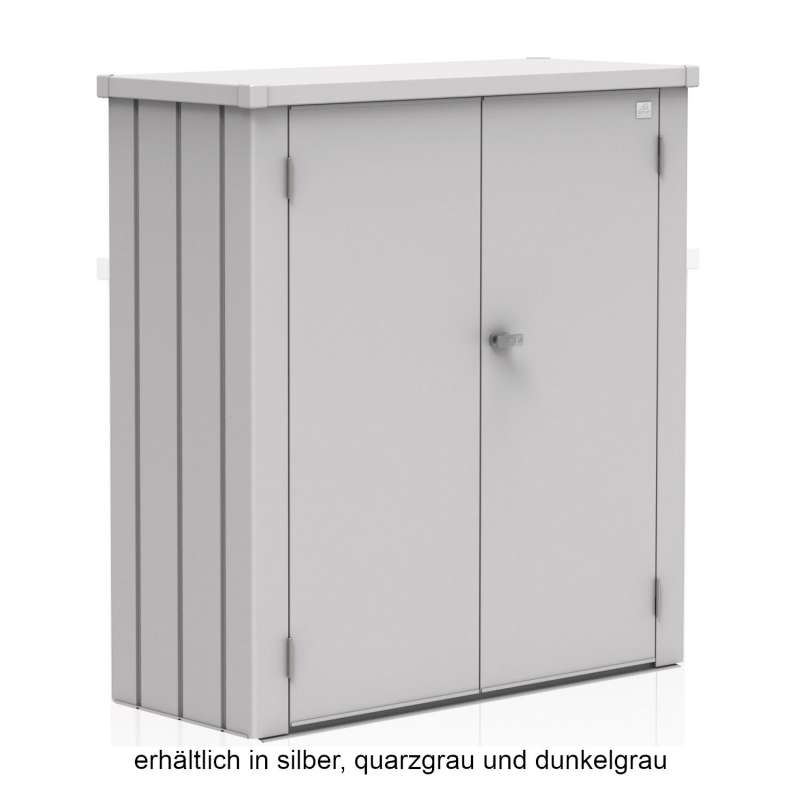 Biohort Terrassenschrank Romeo® M Gartenhaus 132x57x140 cm in 3 Farben Geräteschrank