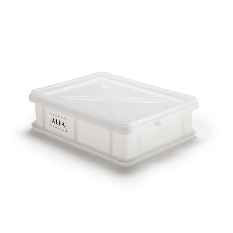 Alfa Forni Teigballen Box 40 x 30 cm inkl. Deckel aus Kunststoff AC-SPDBOX