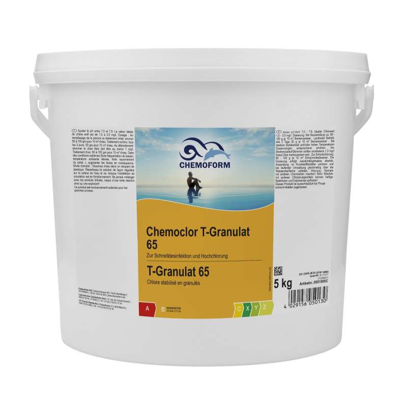 Chemoform Chemoclor T-Granulat 65 5 kg Chlorgranulat zur Schockchlorung