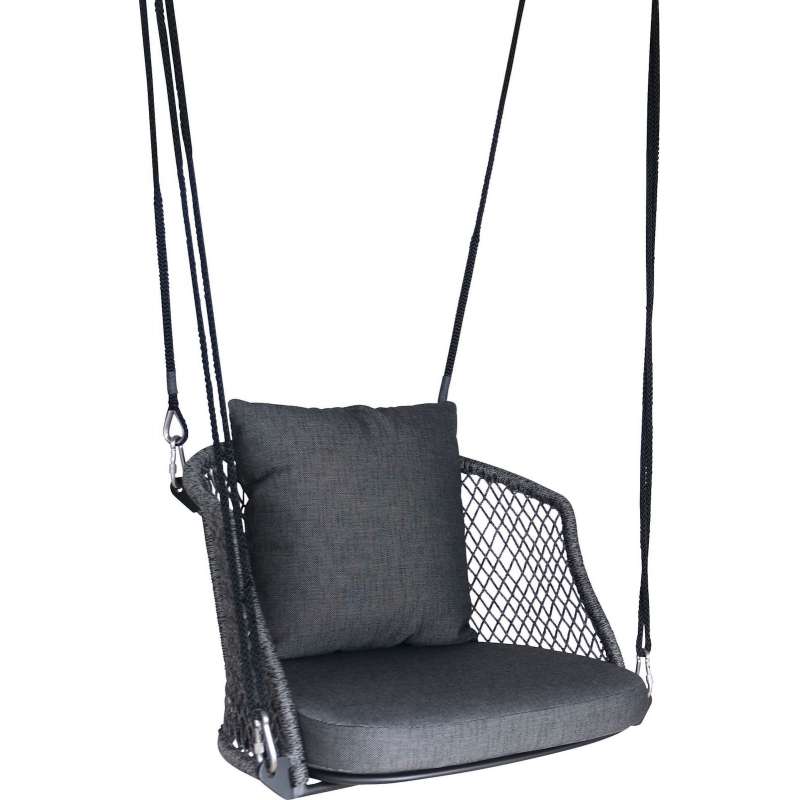 Stern Odea Hängesessel Hängestuhl Gartenstuhl seidenschwarz