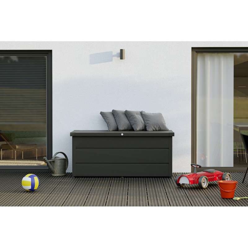 Hörmann Juno Gartenbox Modern Typ 1620 RAL 7016 Anthrazitgrau 166 x 87,5 x 72,5 cm