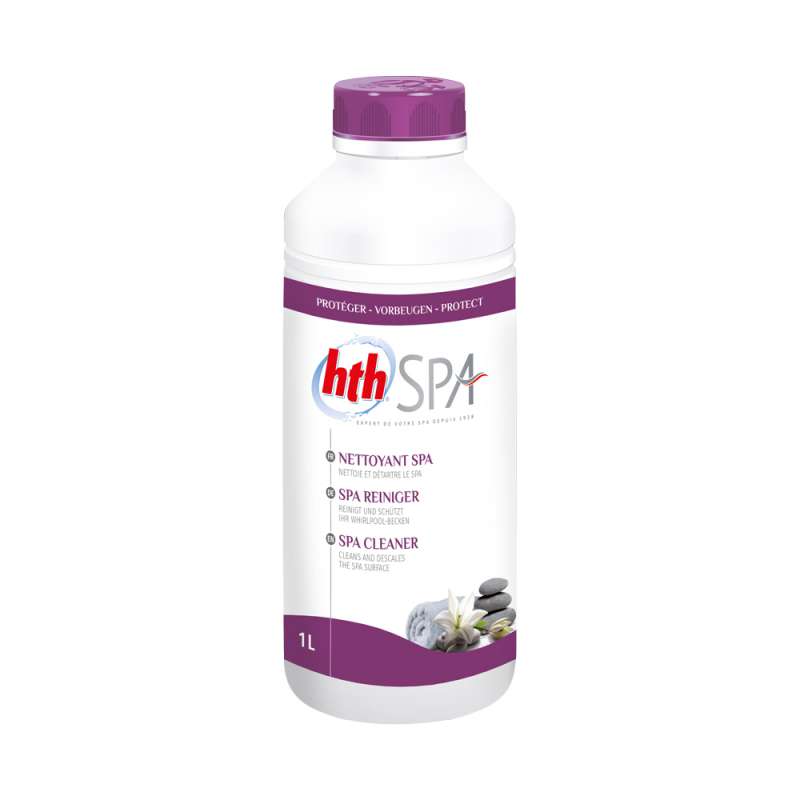 hth Spa Reiniger 1 L (1000 ml) reinigt und entkalkt für Whirlpools und Spas