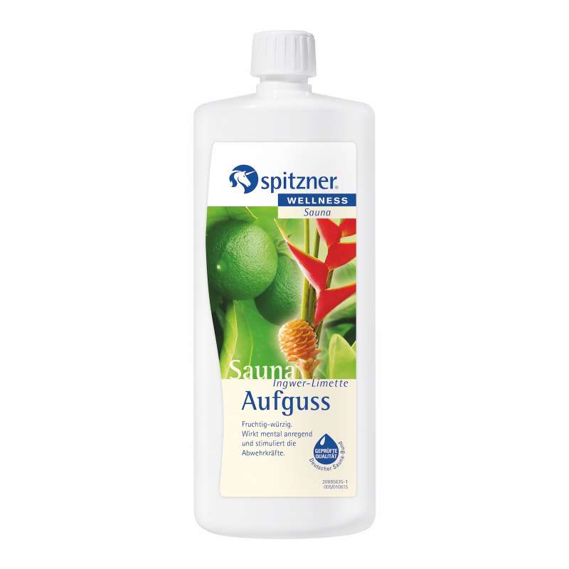 Spitzner Saunaaufguss Ingwer Limette 1 Liter 8850018