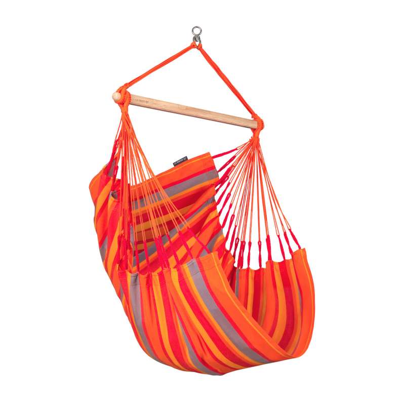 La Siesta Hängesessel DOMINGO Basic toucan orange Lounger Hängestuhl Hängematte