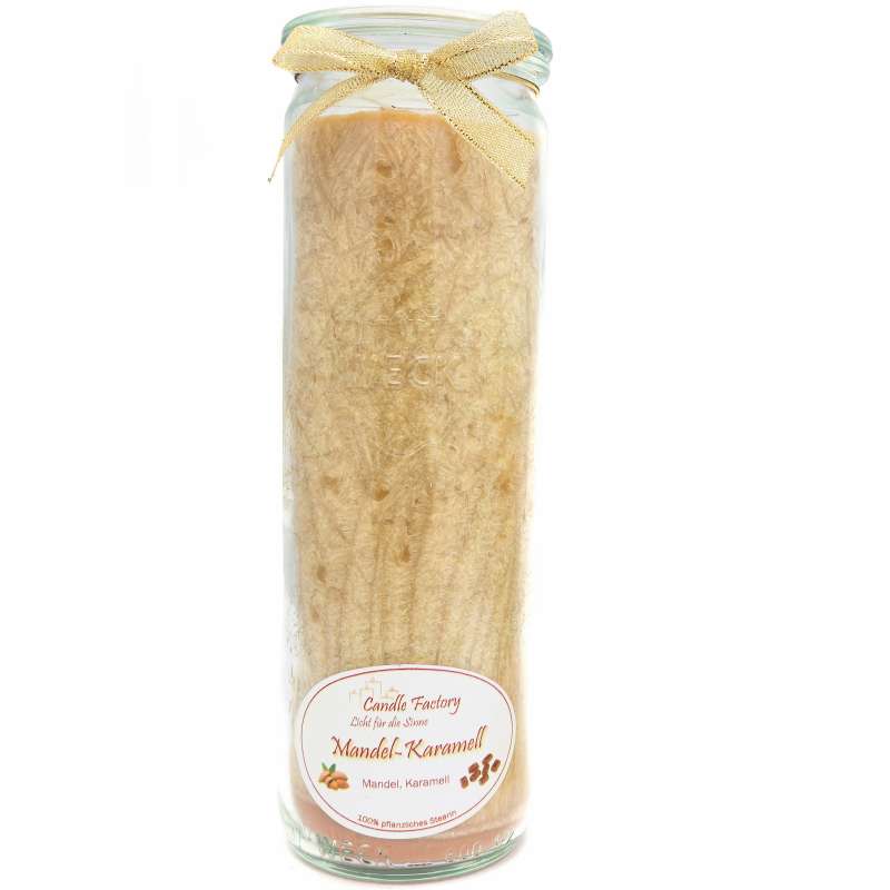 Candle Factory Big Jumbo Mandel-Karamell Duftkerze Dekokerze caramel 306-040