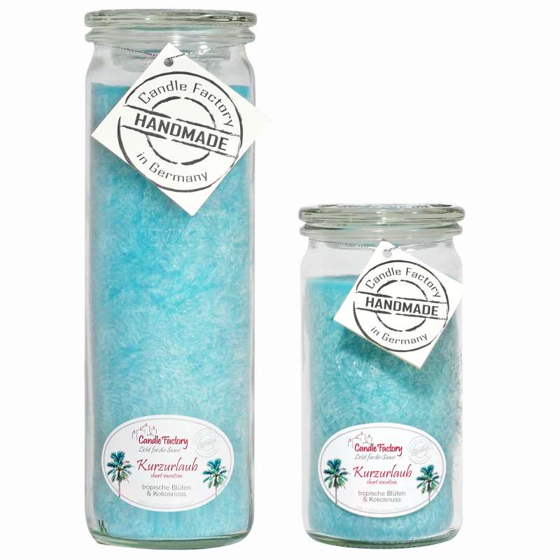 Candle Factory Kerzen-Set Kurzurlaub Big + Mini Jumbo Duftkerze Dekokerze
