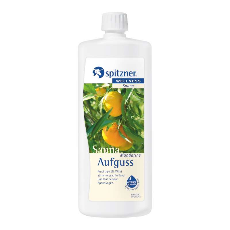 Spitzner Saunaaufguss Mandarine 1 Liter 8850007