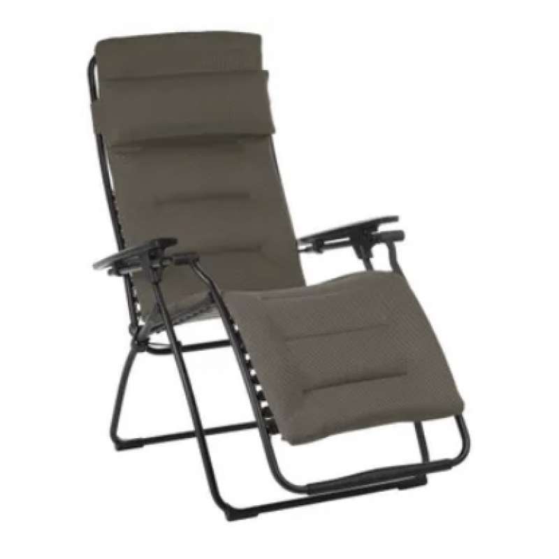 Lafuma Gepolsterte Zero-Gravity-Relaxliege Futura AirComfort® Marron Taupe LFM3120.7057