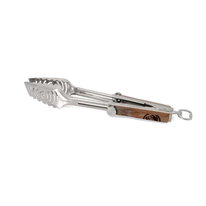 Petromax Teleskop Grillzange (29 - 37 cm) mit Flaschenöffner und Rostheberfunktion ZA3