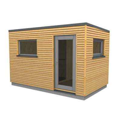 Infraworld Luna 2 Außensauna mit Lärche-Fassadenprofile versch. Fenstergrößen und Inneneinrichtung Infraworld Luna 2 Außensauna mit Lärche-Fassadenprofile versch. Fenstergrößen und Inneneinrichtung