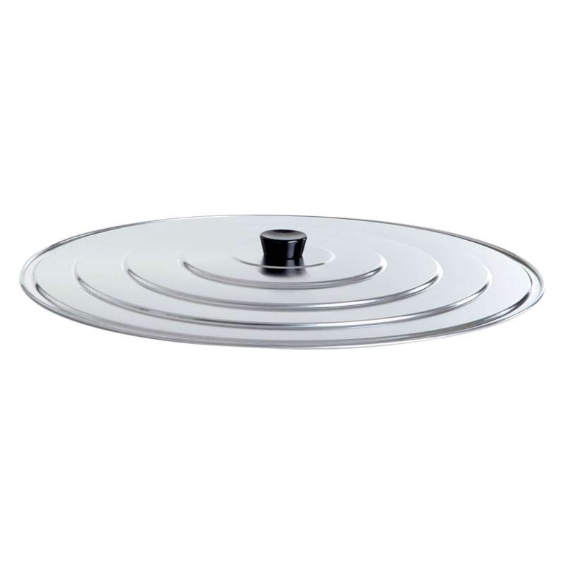 Paella World Universal-Deckel aus Aluminium Ø 80 cm für Paella-Pfanne Gusseisenpfanne