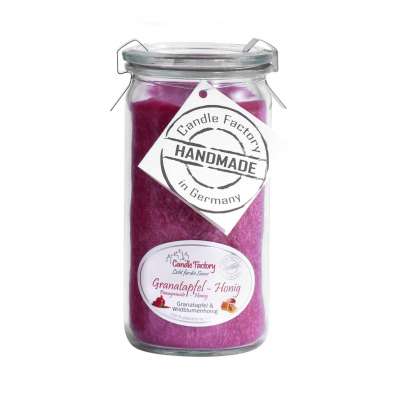 Candle Factory Mini Jumbo Granatapfel-Honig Duftkerze Dekokerze 307109 Candle Factory Mini Jumbo Granatapfel-Honig Duftkerze Dekokerze 307109