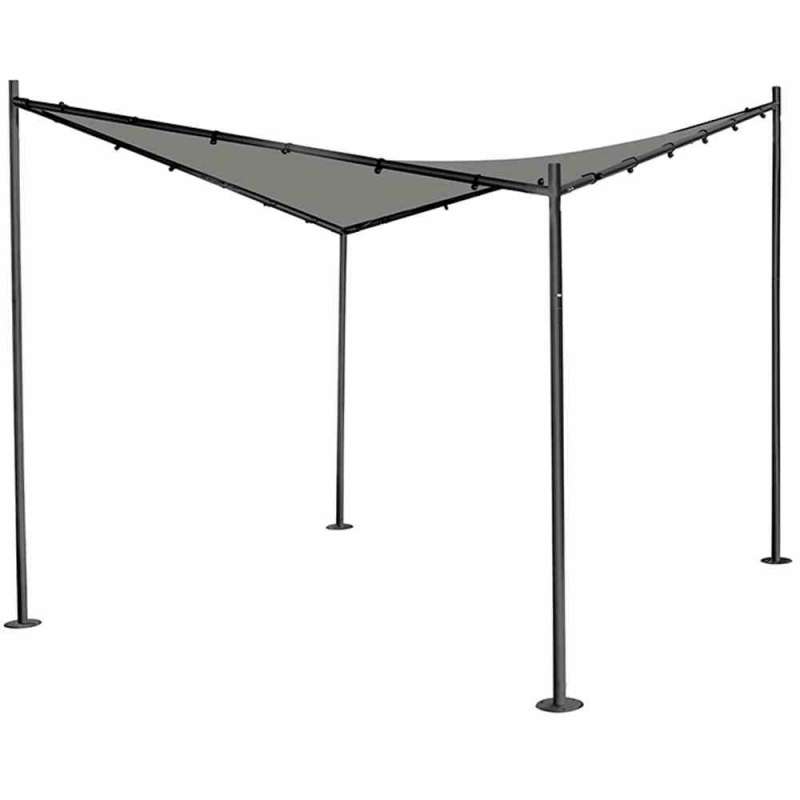 Siena Garden Pavillon BERLINO, quadratisch, 300x300 cm hellgrau J05231