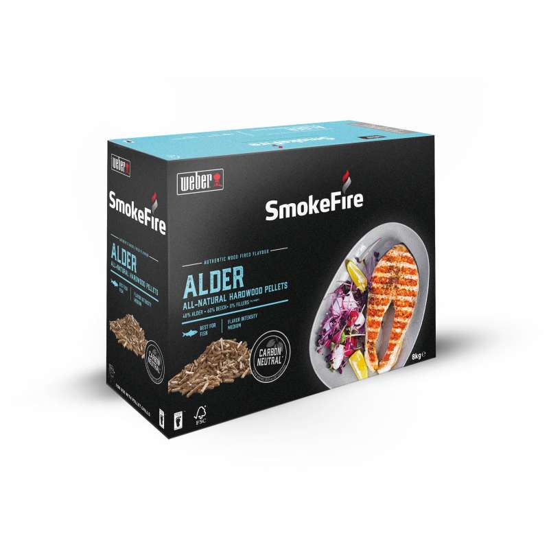 Weber SmokeFire Holzpellets Erle 8 kg