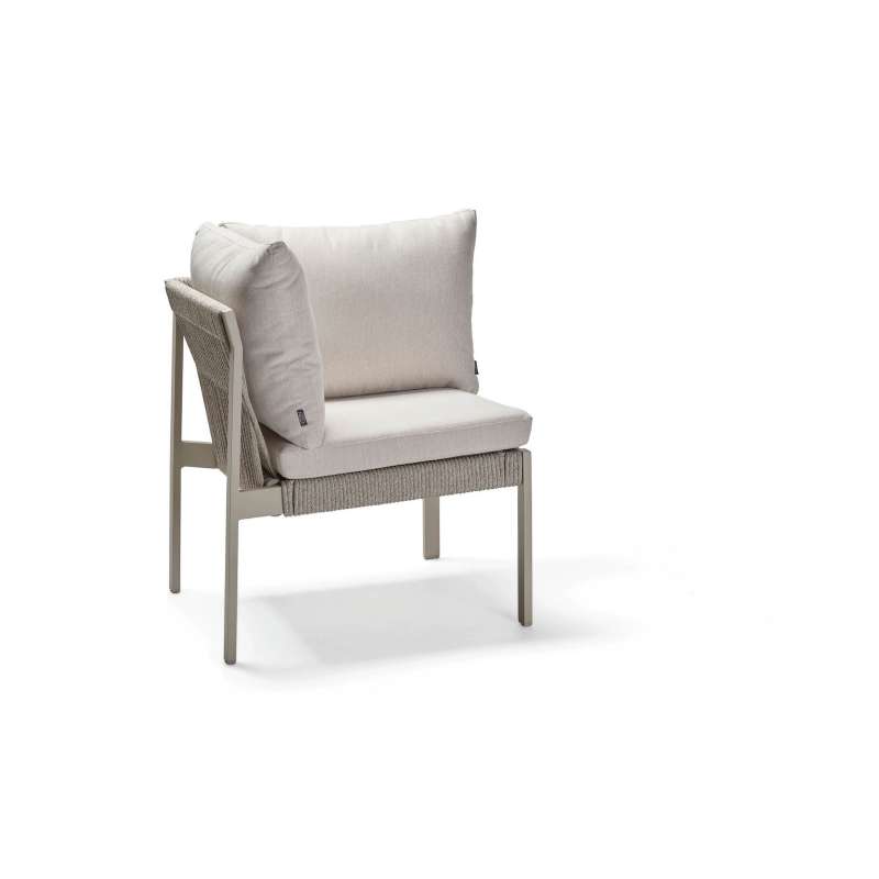 Stern Tammo Eckelement für Lounge Garten-Sofa Lounge-Bank Aluminium mehrere Farben