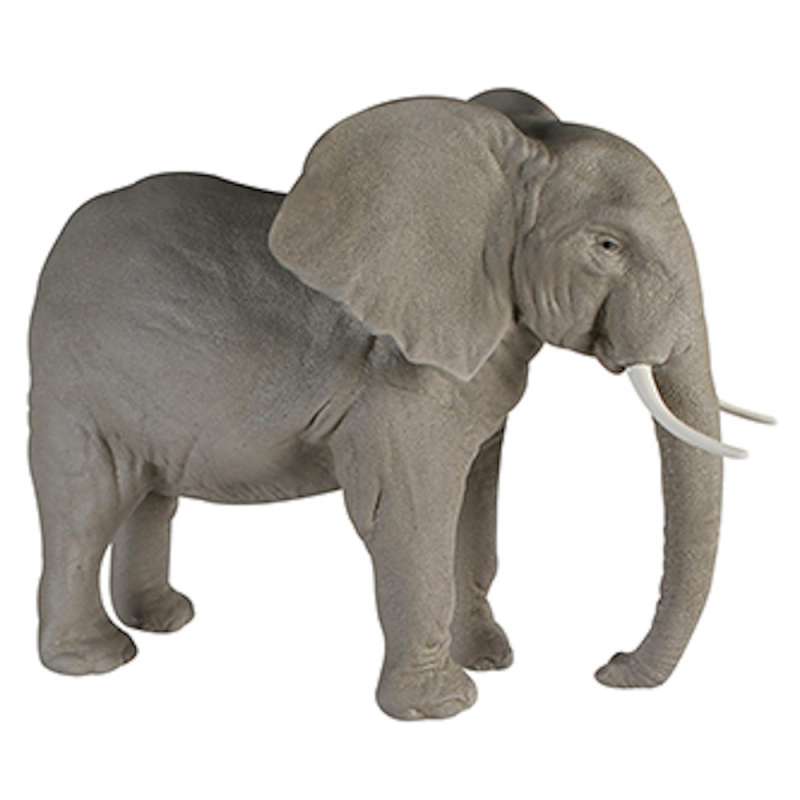Casablanca Figur Elefant klein Dekoration grau 29 cm