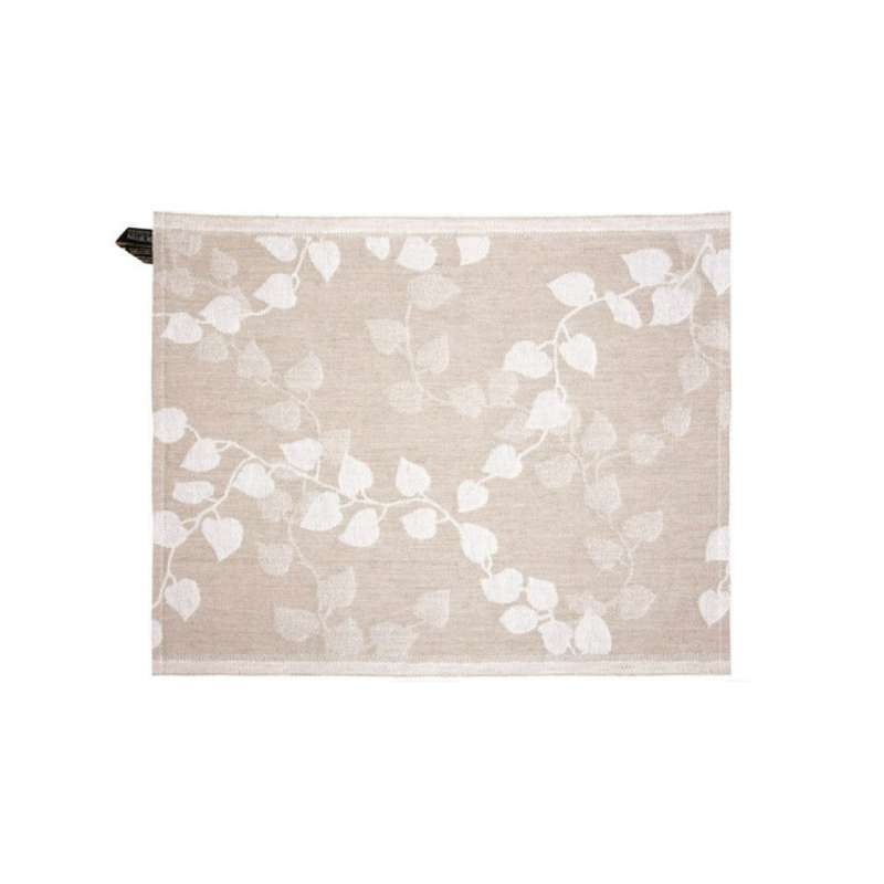 Jokipiin Tuuli Sauna Sitzunterlage 45 x 55 cm Sauna Seat Cover natural/white