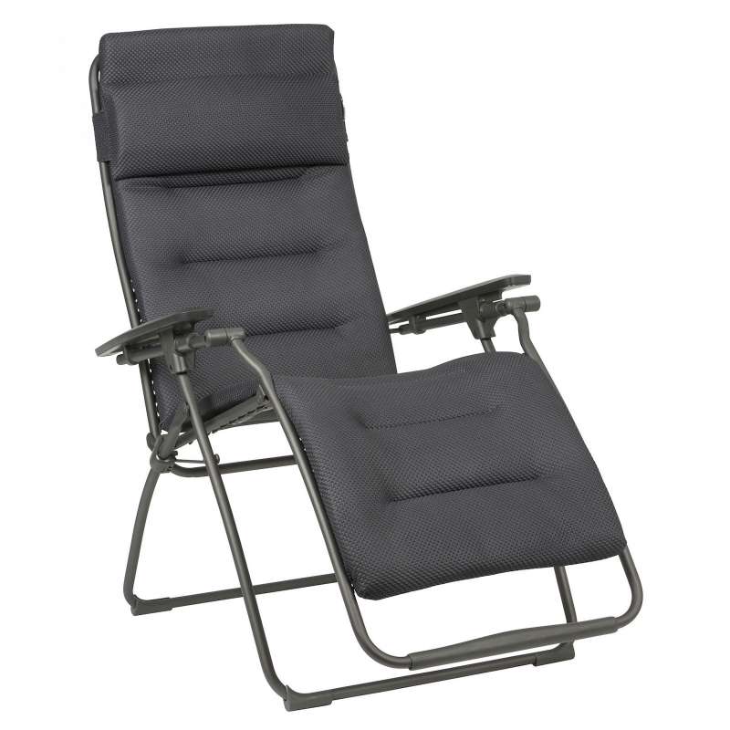 Lafuma Futura BeComfort® Relaxliege Dark Grey Titane Sonnenliege LFM3130.8902