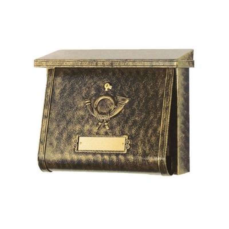 Heibi Briefkasten MULTI verzinkt pulverbeschichtet terra bronze 64104-001