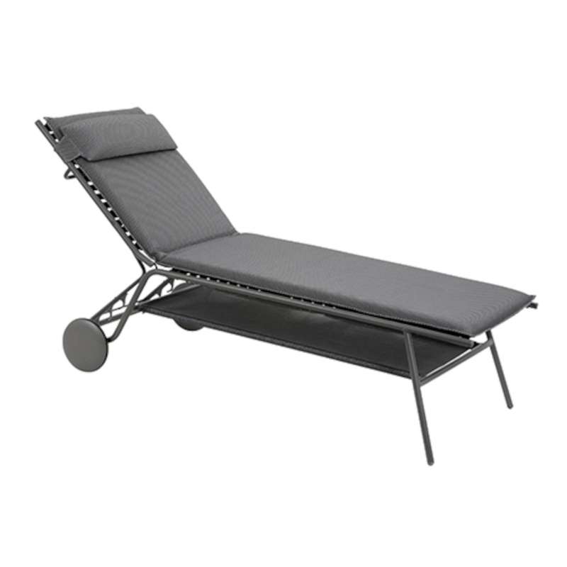 Lafuma Miami II Haut BeComfort® Duo Sonnenliege Dark Grey LFM5174.8902