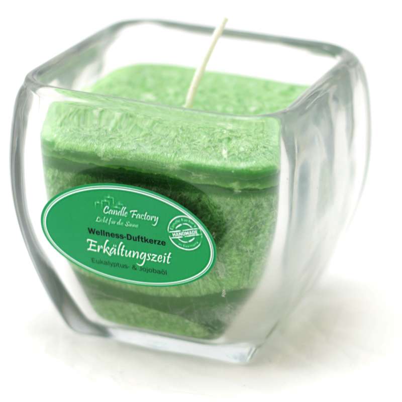 Candle Factory Wellness Duftkerze Erkältungszeit Dekokerze 800-002