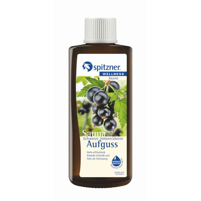 Spitzner Saunaaufguss Schwarze Johannisbeere 190 ml Konzentrat 8850094