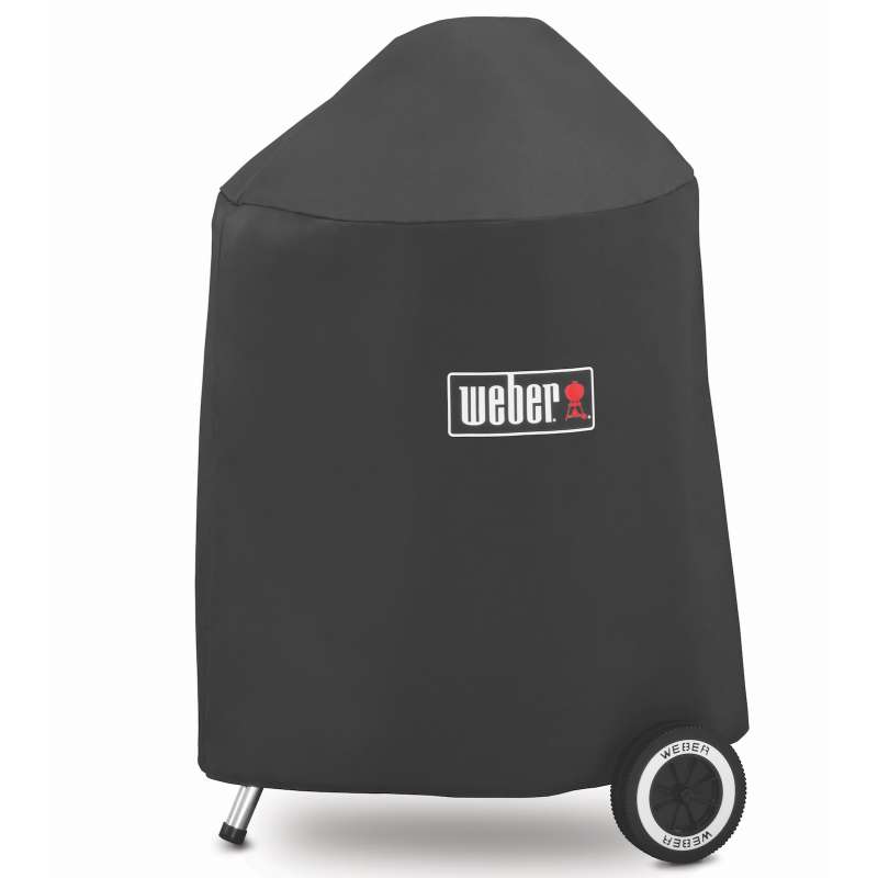 Weber Premium Abdeckhaube für Holzkohlegrills und Smokey Mountain Cooker Ø 47 cm