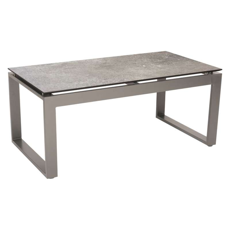 Stern Beistelltisch Allround 110,5x60 cm Aluminium graphit/Silverstar 2.0 Vintage stone Tisch Garten