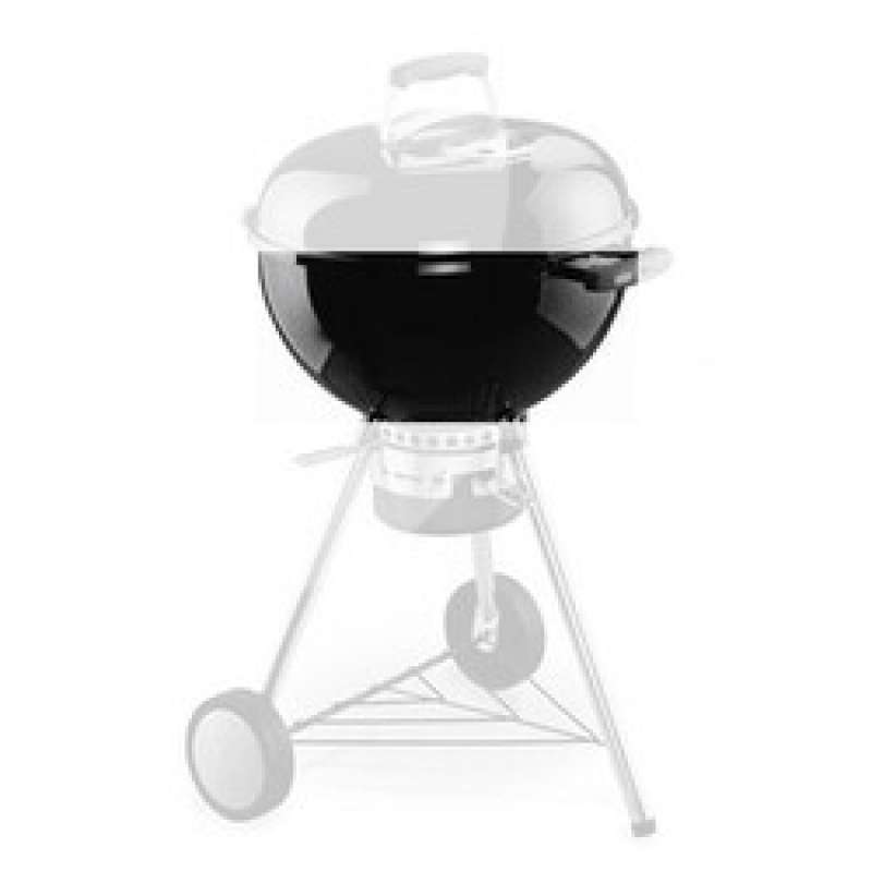 Weber Ersatzteil Kessel Bowl für Holzkohlegrill Premium 47 cm schwarz 2015