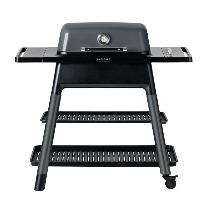 Everdure Force Gasgrill 2-Brenner mit Doppelboden Farbe Graphite E2G4G