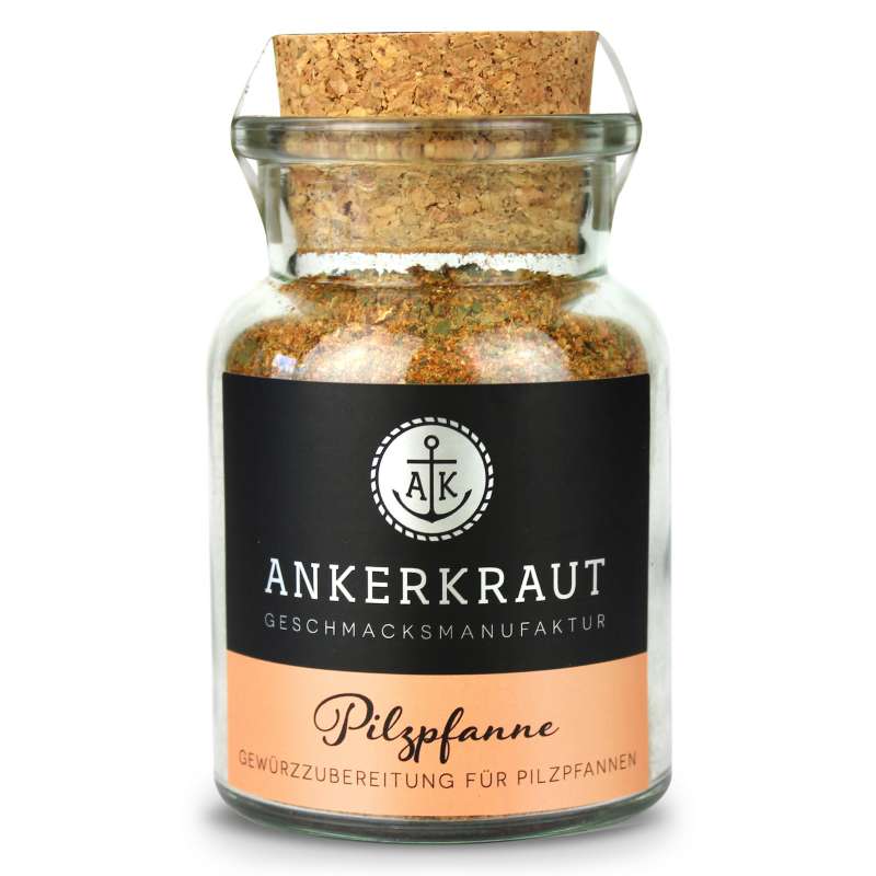 Ankerkraut Pilzpfanne Korkenglas 75 g Gewürzmischung für Pilze