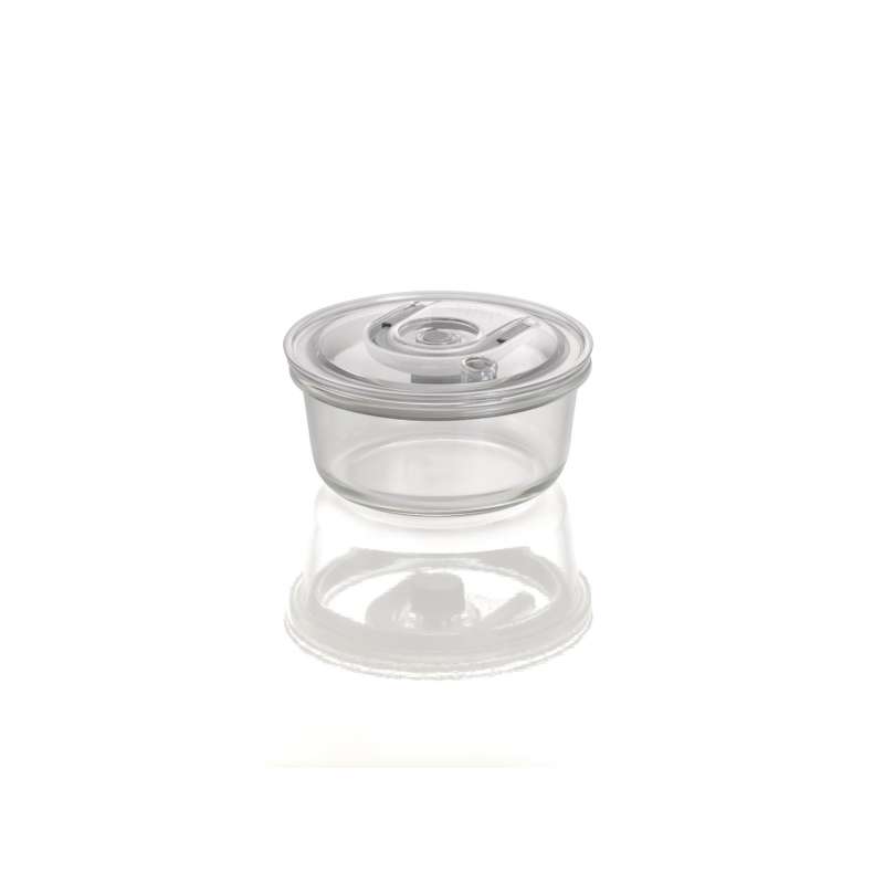 Caso VacuBoxx RM rund 620 ml Glas Design Vakuumbehälter mikrowellengeeignet spülmaschinenfest