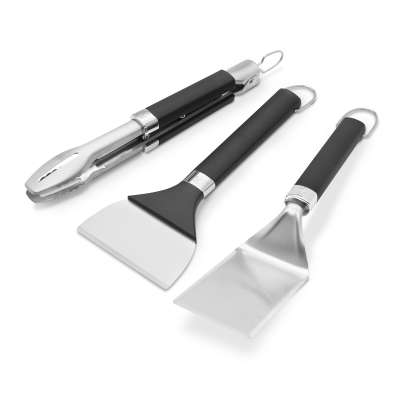 Weber Plancha Zubehör-Set für Weber Slate - Spatel, Grillzange und Schaber 3400074 Weber Plancha Zubehör-Set für Weber Slate - Spatel, Grillzange und Schaber 3400074