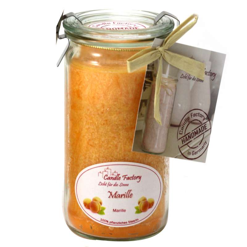 Candle Factory Mini Jumbo Marille Duftkerze Dekokerze 307-070