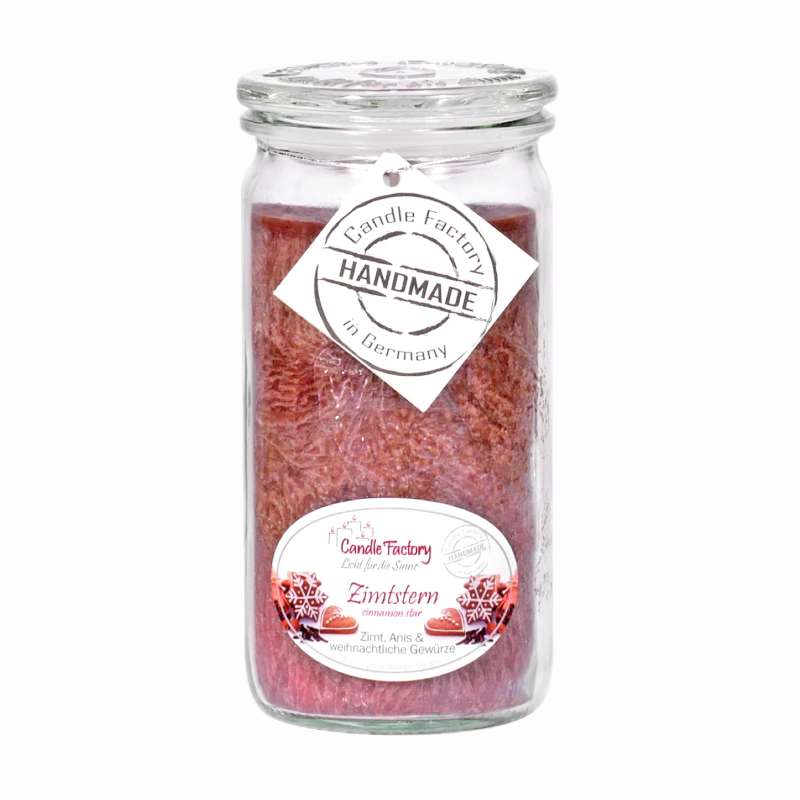 Candle Factory Mini Jumbo Zimtstern Duftkerze Dekokerze 307180