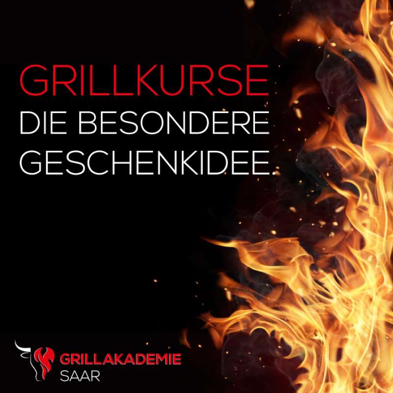 Gutschein für Grillkurs in der Grillakademie Saar in Saarlouis im Wert von 79.- €