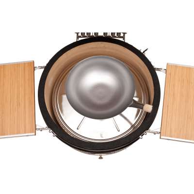 Vorschau: Monolith Wokhalter LeCHEF Wokhalter aus Edelstahl für Monolith Le Chef 206013-L Vorschau: Monolith Wokhalter LeCHEF Wokhalter aus Edelstahl für Monolith Le Chef 206013-L