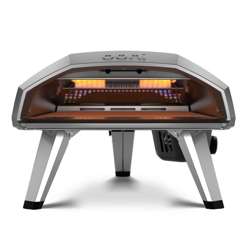Ooni Koda 2 Gas Pizzaofen 50 mBar Schwarz Outdoor Pizzaofen für Pizzen bis Ø 35 cm