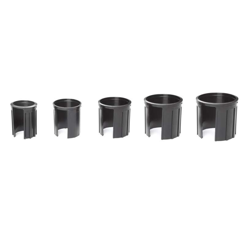 Doppler Reduzierringe 5 Größen für Schirmstock Adapter 52 / 48 / 38 / 32 / 25 mm schwarz