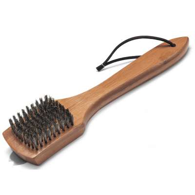 Weber Grillbürste mit Bambusholzgriff 30 cm mit Edelstahlborsten Weber Grillbürste mit Bambusholzgriff 30 cm mit Edelstahlborsten