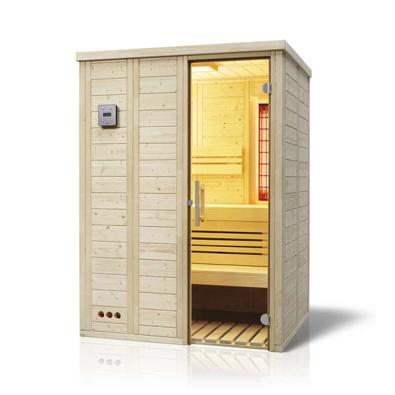 Infraworld Sauna Vitalis 148 Complete Infrarotsauna Größe 148 x 119 cm 391087