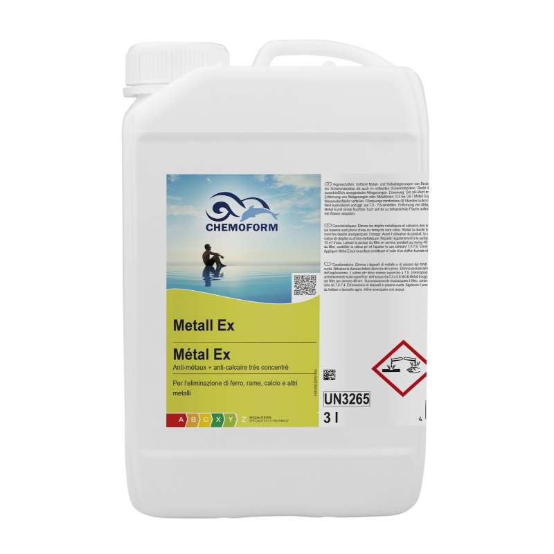 Chemoform Metall Ex 3 l Entfernung von Metallionen im Wasser Eisenentfernung