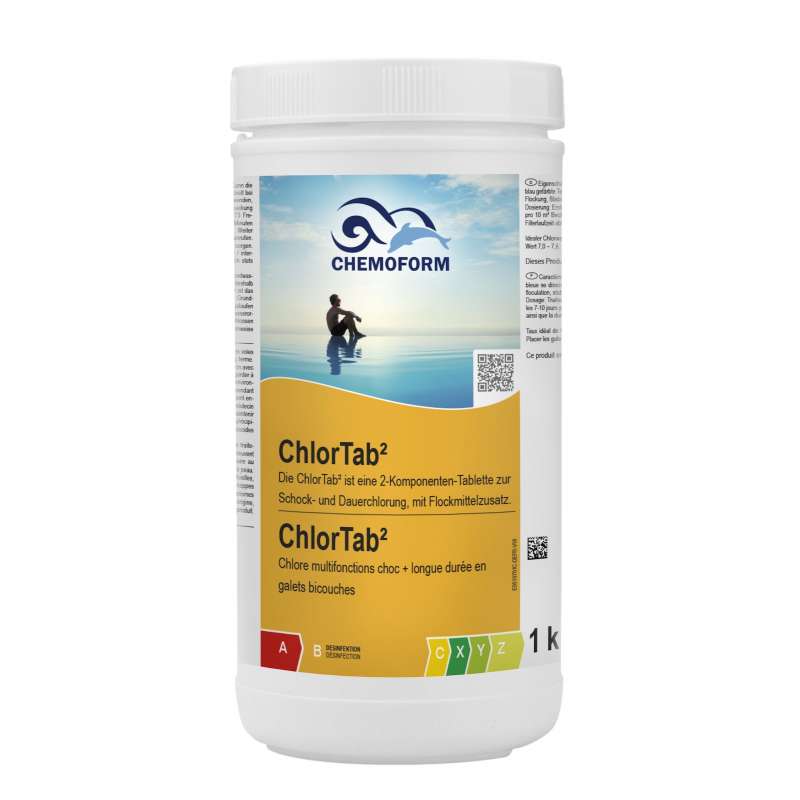 Chemoform Chlor Tab² 250g 2-Phasen-Multifunktionstablette 1 kg