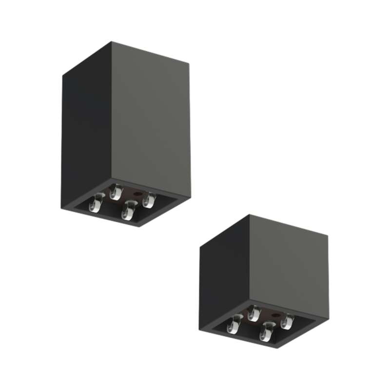 Adezz Carrez Pflanzgefäß mit Rollen Fiberglas Pflanzkübel Blumenkübel schwarz