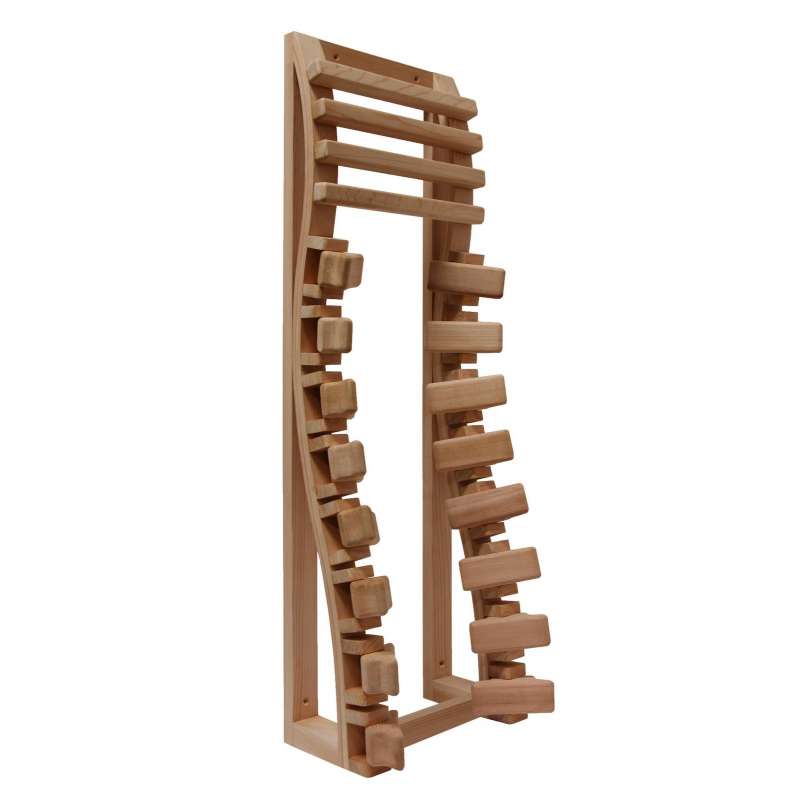 Sentiotec Ergonomische Rückenlehne für Infrarotstrahler Rückenstütze Red Cedar 514-D