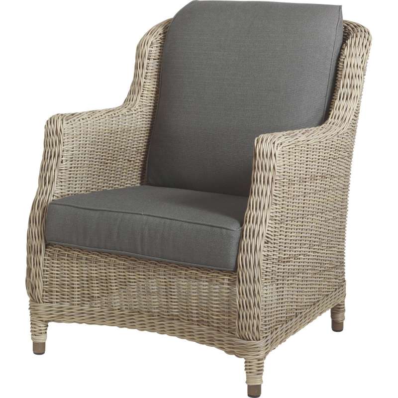 4Seasons Outdoor Brighton living Sessel Polyrattan Pure inkl 2 ... 4Seasons Outdoor Brighton living Sessel Polyrattan Pure inkl 2 ...