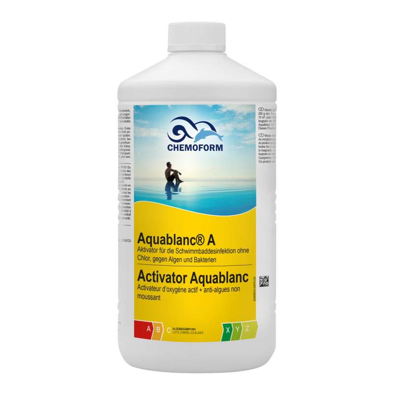 Chemoform Aquablanc A 1 l Aktivator Algizid Aktivierung Sauerstoffdesinfektion