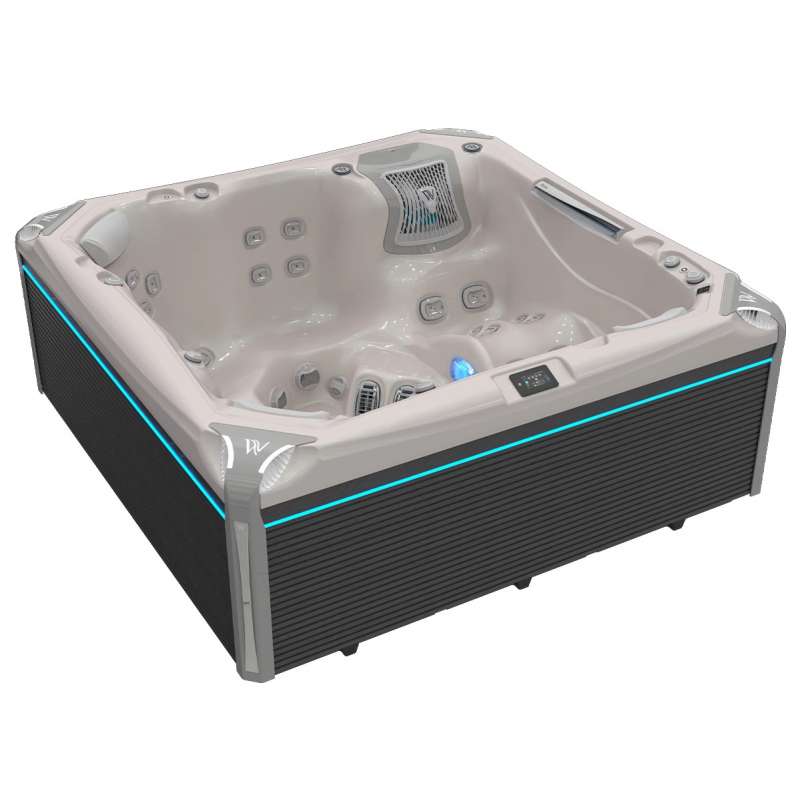 Wellis Kilimanjaro Life Premium Whirlpool Außenwhirlpool 236x236x95cm für 6 Personen inkl. Thermocov